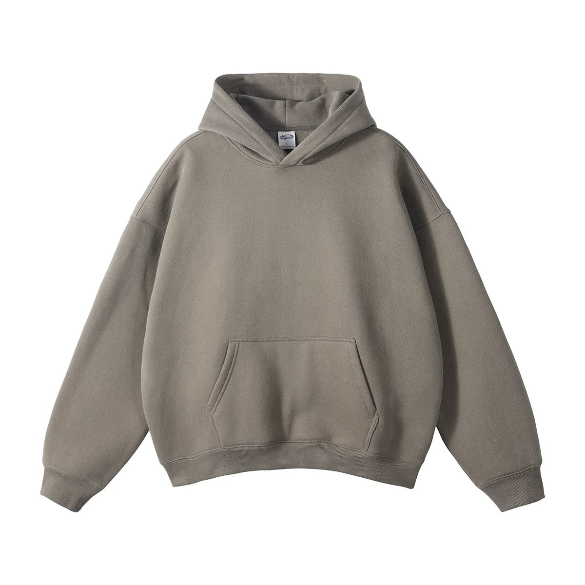 Kanye West Minimalist Heavyweight Fleece Hoodie – Slate Gray